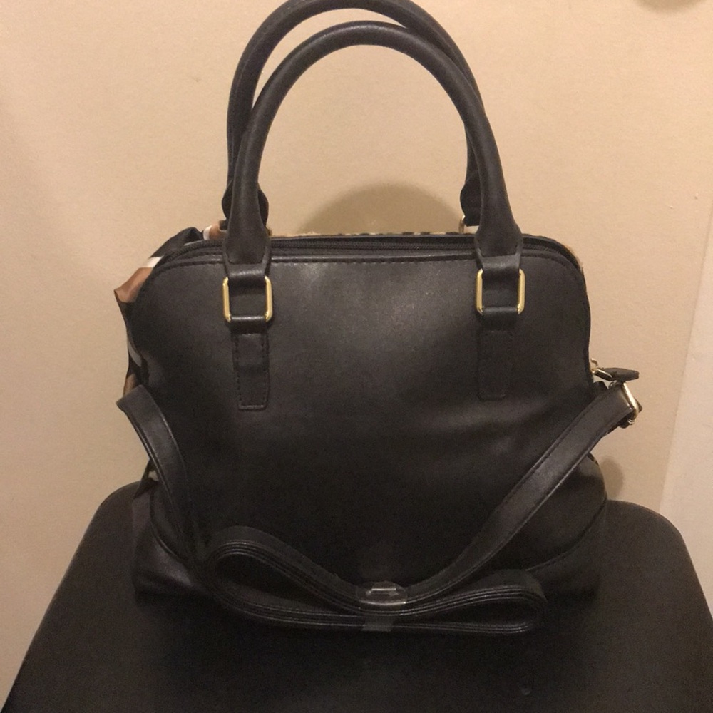 Time and Tru Leopard Print Women's Bag With 3 Interior Compartments And Twillie - Picture 3 of 6